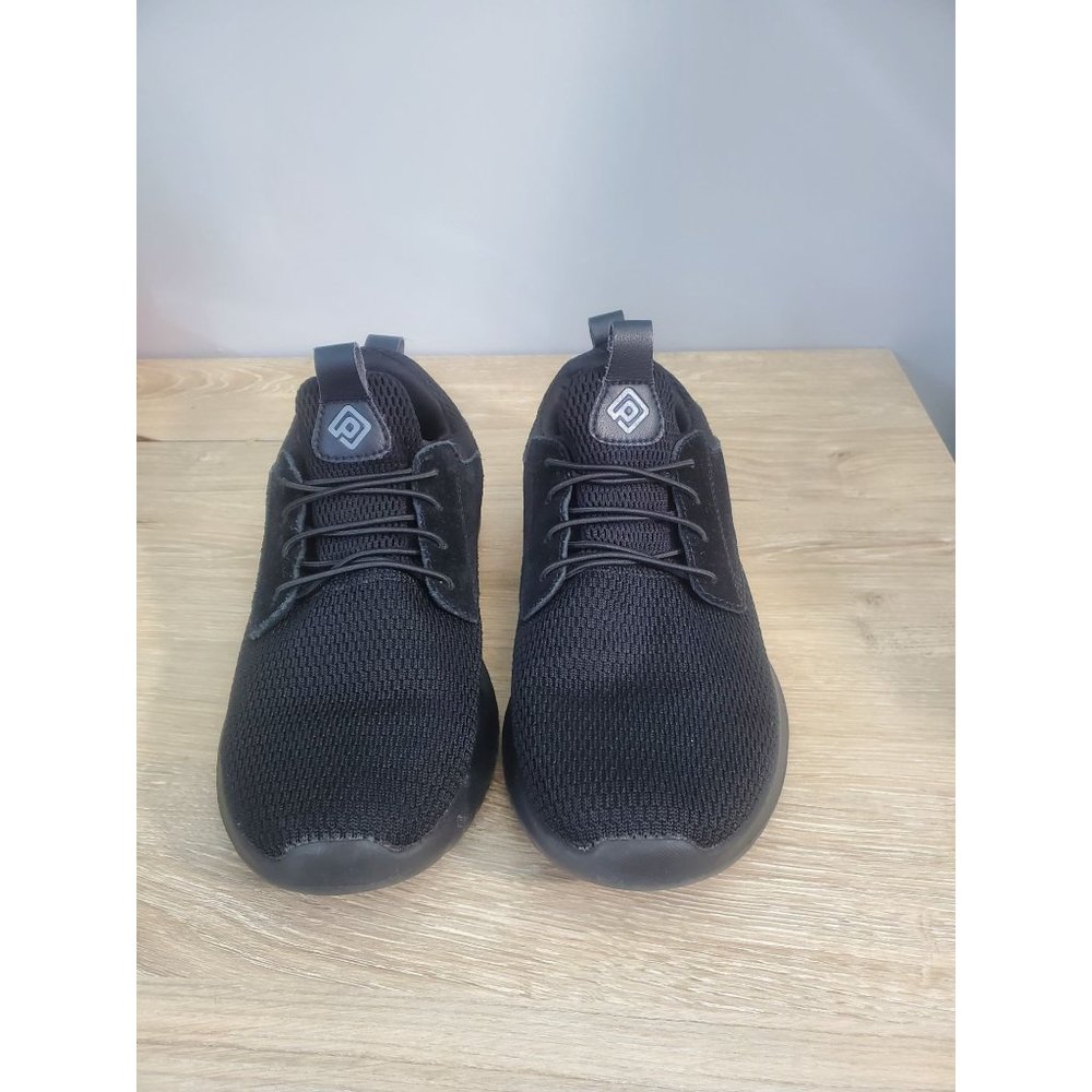 Bruno Marc Men's Slip On Walking Shoes Black Size 7.5
